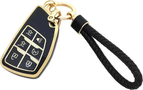 Vista 37 de Funda para Llavero de Coche Llavero Funda de Llave de TPU Suave Carcasa de Protección Portallaves Accesorios