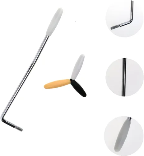 Vista 4 de Barra de brazo de trémolo de 0,2 pulgadas para MIM Strat Stratocaster guitarra eléctrica cromada