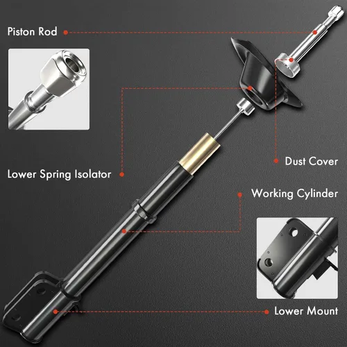 Vista 2 de A-Premium Amortiguador de Choque Delantero Compatible con BMW 320i 2013-2018, 328d 2014-2015 2016-2018, 328i 2012-2016, 330i 2017-2018, 330e