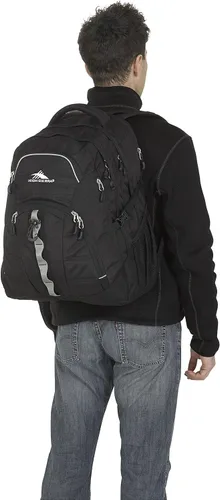 Vista 5 de Mochila para laptop High Sierra Access 2.0, Negro, Tamaño único