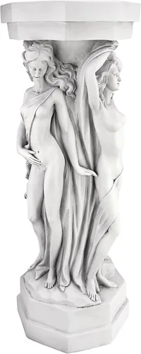 Vista 3 de Design Toscano. Columna con escultura de las Ménades.