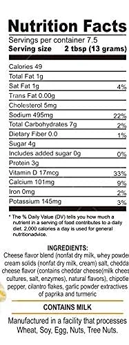 Vista 5 de Popcorn Powder 's All Natural Gourmet Popcorn Topping & Seasoning (Chipotle Cheddar)