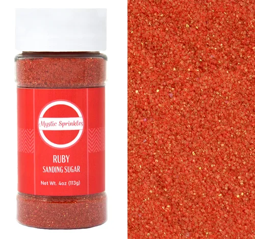 Vista 28 de Mystic Sprinkles Botellas de azúcar de lijado de 4 onzas (ámbar - Azúcar de lija naranja 4 onzas)