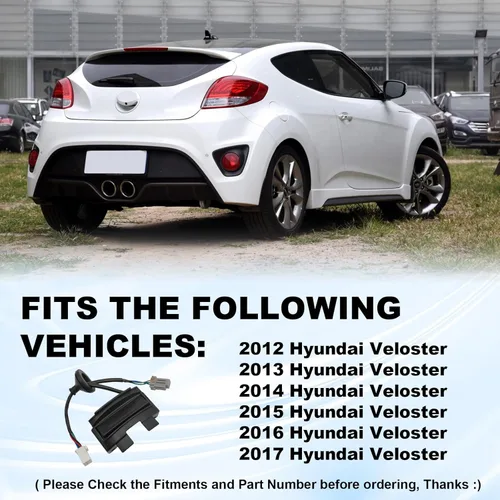 Vista 4 de Botón de escotilla de liberación de cerradura de puerta trasera Compatible con interruptor de botón de liberación de escotilla HDL exterior montaje