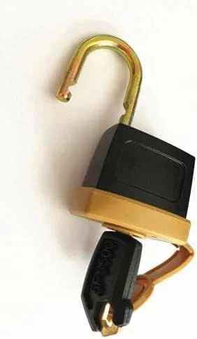 Vista 4 de Juego de 2 candados con 6 llaves para tapa de combustible Caterpillar (CAT) 5P8500 246-2641