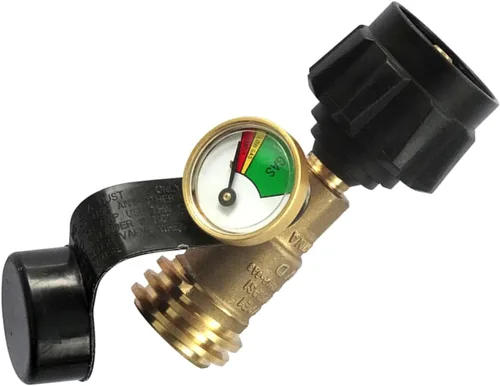 Vista 6 de Megamaster Indicador de nivel de tanque de propano para tanques de propano estándar, ideal para barbacoas, parrillas, camping, cocina al aire libre