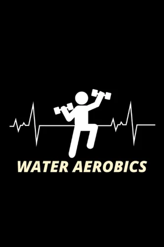 Water Aerobics Aquatic fitness Aqua Exercise Blank Lined Journal Notebook Diary