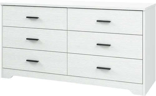 Vista 7 de Panana Cómoda para dormitorio con cajones de 5/6, cómoda de madera, organizador de almacenamiento para dormitorio, sala de estar, pasillo, guardería
