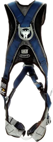 Vista 2 de 3M DBI-SALA ExoFit Plus Comfort Arnés de posicionamiento/escalada estilo cruzado 1140096, XS, azul, 1 EA