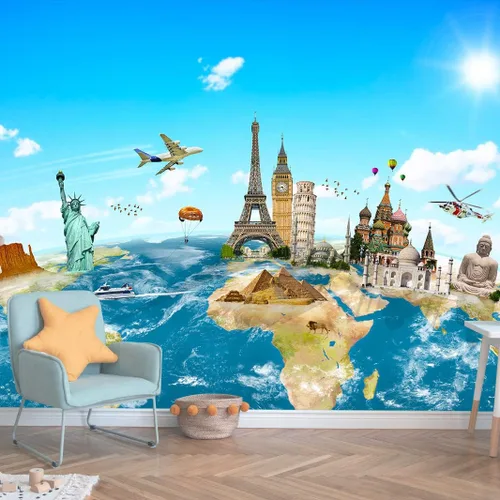 Vista 16 de Bormia Papel pintado floral 3D Peony Butterfly Mural de pared para sala de estar dormitorio (no despegar ni pegar)