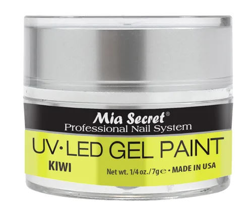 Vista 4 de Mia Secret Sistema de uñas profesional UV/LED Gel Paint - 0.18 oz (albaricoque)