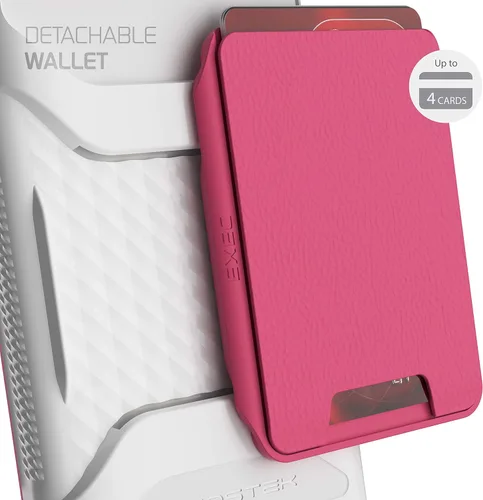 Vista 5 de EXEC WALLET - Funda para Galaxy Note 20 Series de Ghostek Rosa