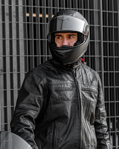 Vista 7 de ILM Casco de Motocicleta de Cara Completa para Motocross y Bicicleta de Calle Certificado DOT con 2 Viseras Modelo-317 (Negro Mate, M)