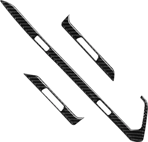 Vista 2 de Compatible con panel de marco de salida de aire acondicionado de fibra de carbono, marco de salida de aire, cubierta interior para BMW X3 G01 G08