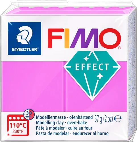 Vista 7 de STAEDTLER FIMO 8010-301 ST - Arcilla para modelar, azul neón