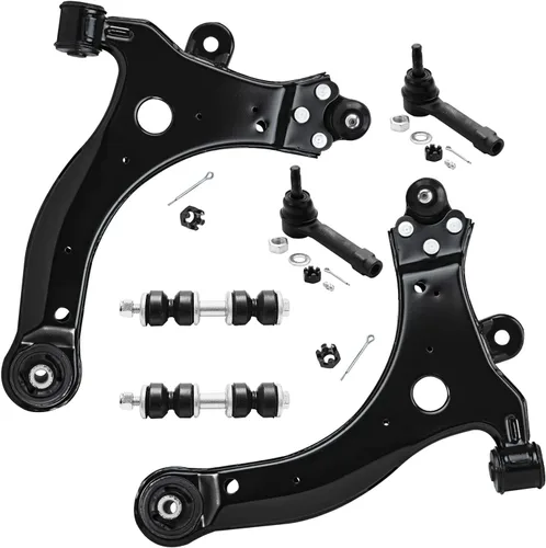 Vista 31 de Detroit Axle - Kit de extremo delantero para Ford 2009-2014 F-150 2007-2017 Expedition Lincoln Navigator, 2 brazos de control superiores