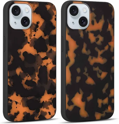 Vista 91 de Paquete de 2 fundas de teléfono con bonito estampado de guepardo para iPhone 7/8/SE 2020 / SE 2022 de 4.7 pulgadas, diseño de leopardo de lujo