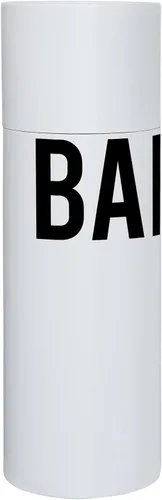 Vista 11 de Santa Barbara Design Studio Wedding Collection - Vaso delgado blanco y negro con pajita, 20 onzas, diseño de esposa