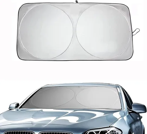 Vista 13 de Car Windshield Sunshade for Honda HR-V 2023 2024 2025, Blocks Heat UV Rays for Trucks SUVs, Reflective Sun Screen Protector Interior Cooler