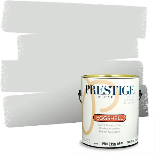 Vista 177 de PRESTIGE Paints - Pintura interior e imprimación en uno, 1 galón, cáscara de huevo, pimienta envejecida