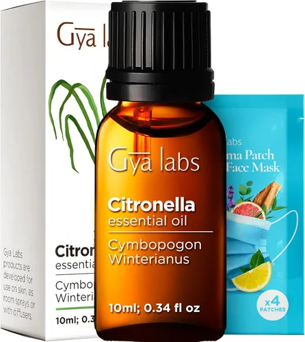 Vista 103 de Gya Labs Aceite Esencial de Madera de Agar - 0.34 Fl Oz - para Cabello, Piel, Difusor, Aromaterapia y Fabricación de Velas DIY