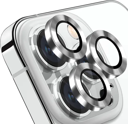 Vista 9 de Compatible con iPhone 14 Pro / 14 Pro Max, protector de lente de cámara antiarañazos, protector de lente de vidrio templado 9H, protector