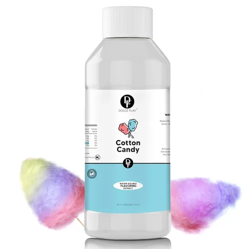 Vista 34 de Dolce Flav Extracto de pastel de cumpleaños, 2 onzas soluble en agua, Kosher, sin azúcar, saborizante concentrado para tartas festivas