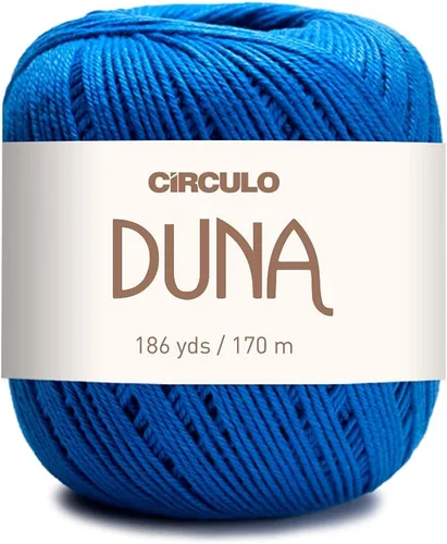 Vista 24 de Círculo Hilo Duna – 186 yardas, 3.52 onzas – Hilo DK de peinado ligero – 100% algodón virgen brasileño mercerizado, perfecto para tejer y hacer