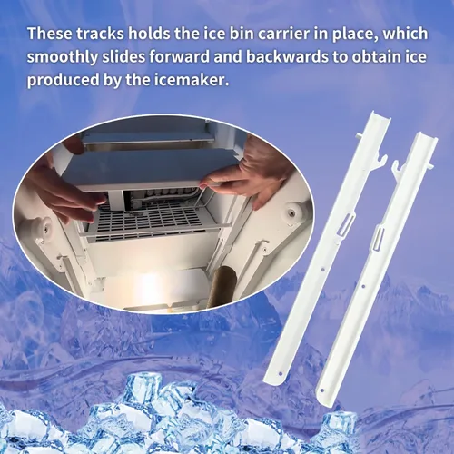 Vista 6 de Kit de repuesto para diapositivas de cubo de hielo Subzero - Izquierda 7014649, derecha 7014661