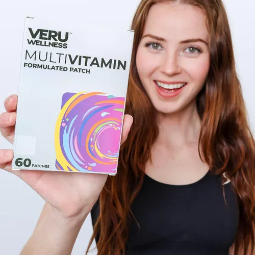 Vista 3 de Veru Wellness Multi Plus - Parches tópicos adhesivos para la piel para uso diario, 60
