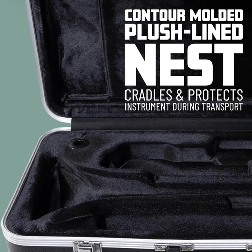 Vista 5 de Gator Cases Andante Series GC-ALTOSAX-23 - Carcasa rígida para saxofón alto (ABS moldeado)