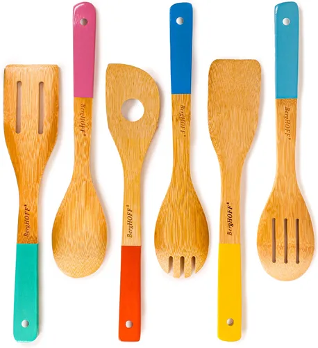Vista 6 de BergHOFF Studio - Juego de utensilios de cocina de 29 piezas, asa ancha, lazo para colgar, uso diario