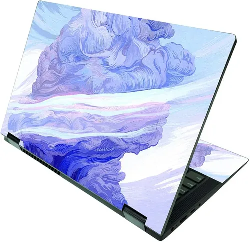 Vista 8 de MightySkins Skin compatible con Lenovo IdeaPad Flex 5 2 en 1 de 15 pulgadas (2021) - Angry Ripple Funda protectora de vinilo duradera y única