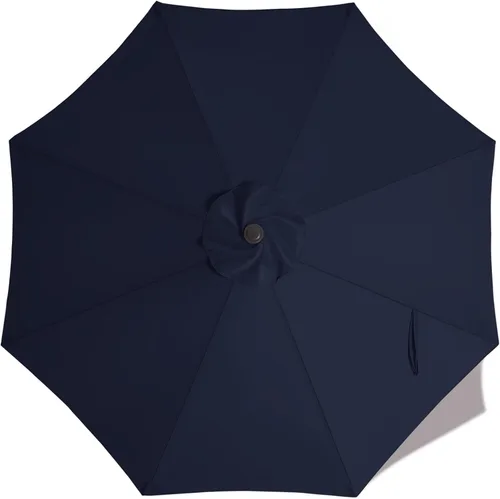 Vista 28 de ABCCANOPY Sombrilla para Exteriores de 7.5 pies, Repuesto de Cubierta Superior Compatible con 6 Varillas (Azul)