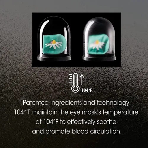 Vista 4 de Máscara de ojos de vapor para ojos secos e hinchazón, mascarillas desechables de alivio rápido, autocalentables, rellenos de calcetines, paquete de 6