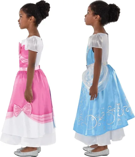 Vista 2 de Party City Kids' Transforming Cinderella Costume