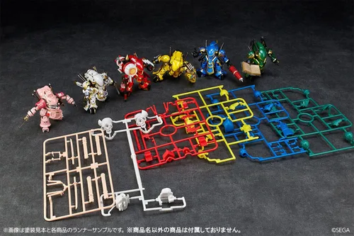 Vista 11 de Kaiyodo Nuevo Sakura Wars: Mugen (unidad Seijuro Kamiyama) 1:35 a escala 1:35, multicolor