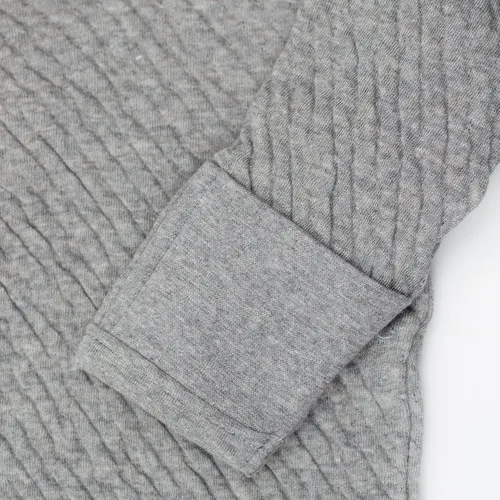 Vista 2 de HonestBaby - Kimono de algodón orgánico Matelasse