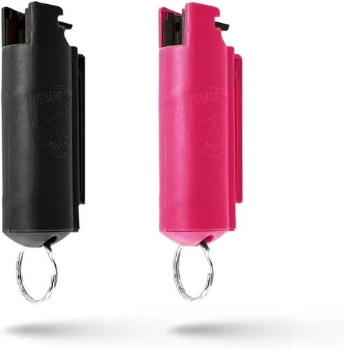 Vista 22 de Guard Dog Security Llavero de defensa personal en aerosol de pimienta de acción rápida, máxima potencia de 1.44 MC, espray OC, rango de 16 pies