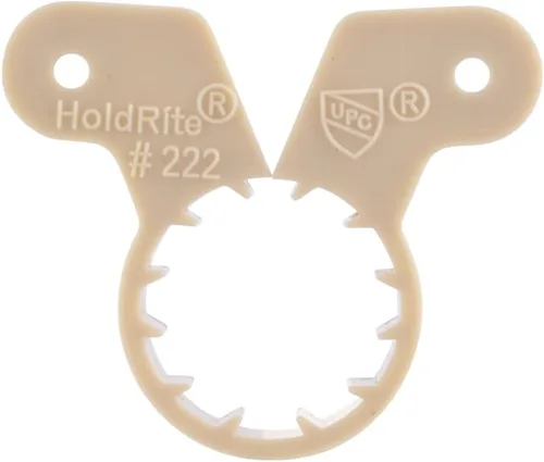 Vista 4 de HoldRite Abrazadera de suspensión de 1/2 pulgada, paquete de 10, soporte de tubería, PEX, cobre, CPVC, 221Z10