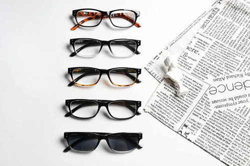 Vista 6 de Eyekepper Gafas de lectura clásicas para hombre, paquete de 5 con bisagras de resorte