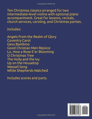 Vista 2 de 10 Christmas Duets for 2 Violins with Piano Accompaniment Vol. 4