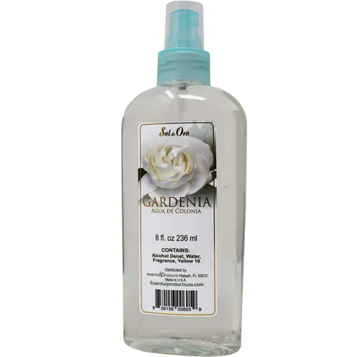 Vista 3 de Sol de Oro Splash Colonia Gardenia 8 oz