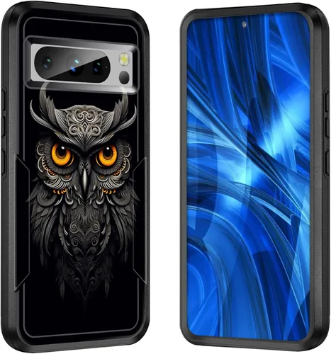 Vista 27 de Funda para Pixel 7A, [probada contra caídas de grado militar] Funda protectora resistente a prueba de golpes para Google Pixel 7A de 6.1 pulgadas