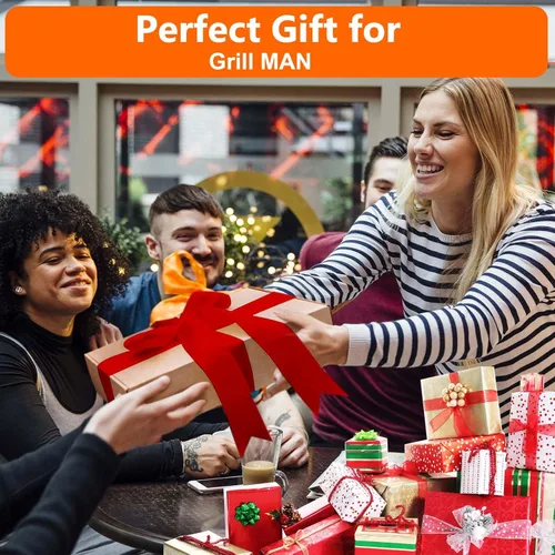 Vista 3 de BANGIE Alfombrilla de silicona de 17 pulgadas para accesorios Blackstone, cubierta antideformación y resistente a los rayos UV para parrilla de mesa