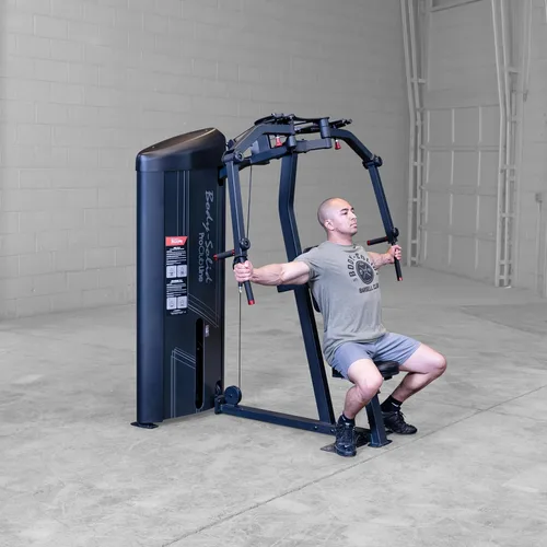 Vista 8 de Body-Solid Pro Clubline Series 2 PEC Fly for Home & Commercial Gym with Weight Stack, Exercise Equipment for Fitness, Workout & Strength Training