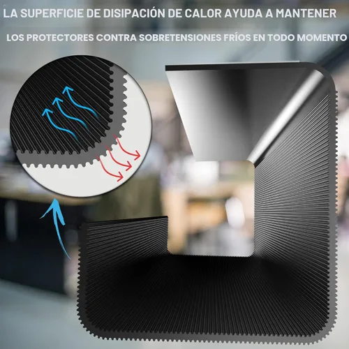 Vista 4 de Bandeja de gestión de cables debajo del escritorio sin tornillos - Instalación autoadhesiva, gestión de cables, bandeja de cables, organizador