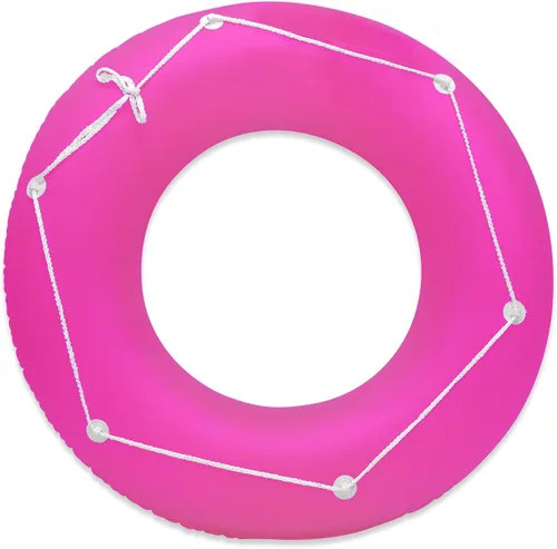 Vista 9 de Poolmaster Neon Frost - Flotador interior grande para piscina, color verde