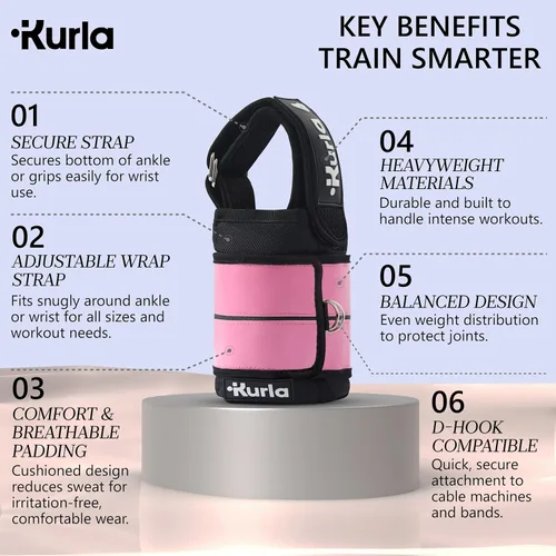 Vista 4 de Ankle & Wrist Weights – 8/16/20/30 lbs Pair (4–15lbs - Each) Dual Adjustable Secure Strap System Patented Design Ideal for Home Workouts
