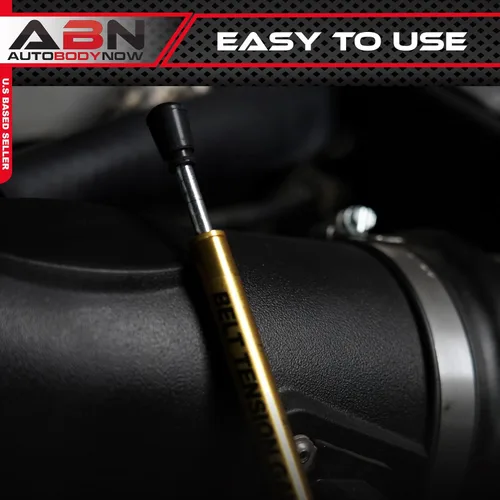 Vista 4 de ABN - Medidor de Tensión de Cinturón universal, 10 libras, fácil de leer.